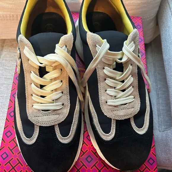 Tory Burch Good Luck Trainer Shoes - Picture 4 of 10